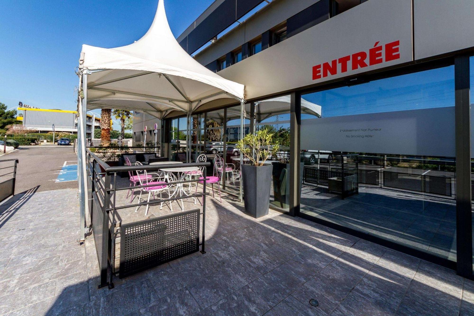 Brit Hotel Porte D'Espagne Perpignan Eksteriør bilde