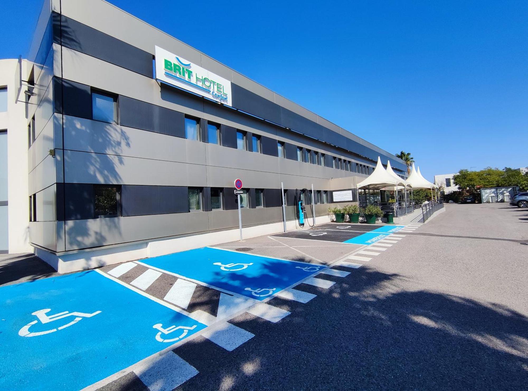 Brit Hotel Porte D'Espagne Perpignan Eksteriør bilde
